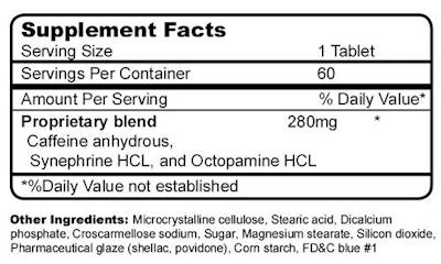 PhenTabz Ingredients